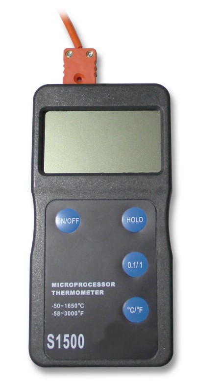 Digitalpyrometer S 1500 (PtRh-Pt) Type S